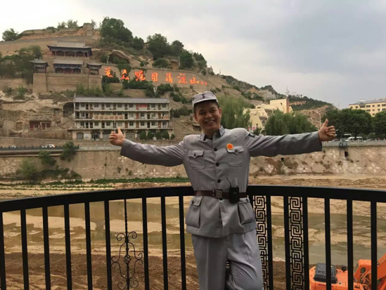 仟億達831999董事長鄭兩斌隨北京市朝陽區工商聯赴延安學習!